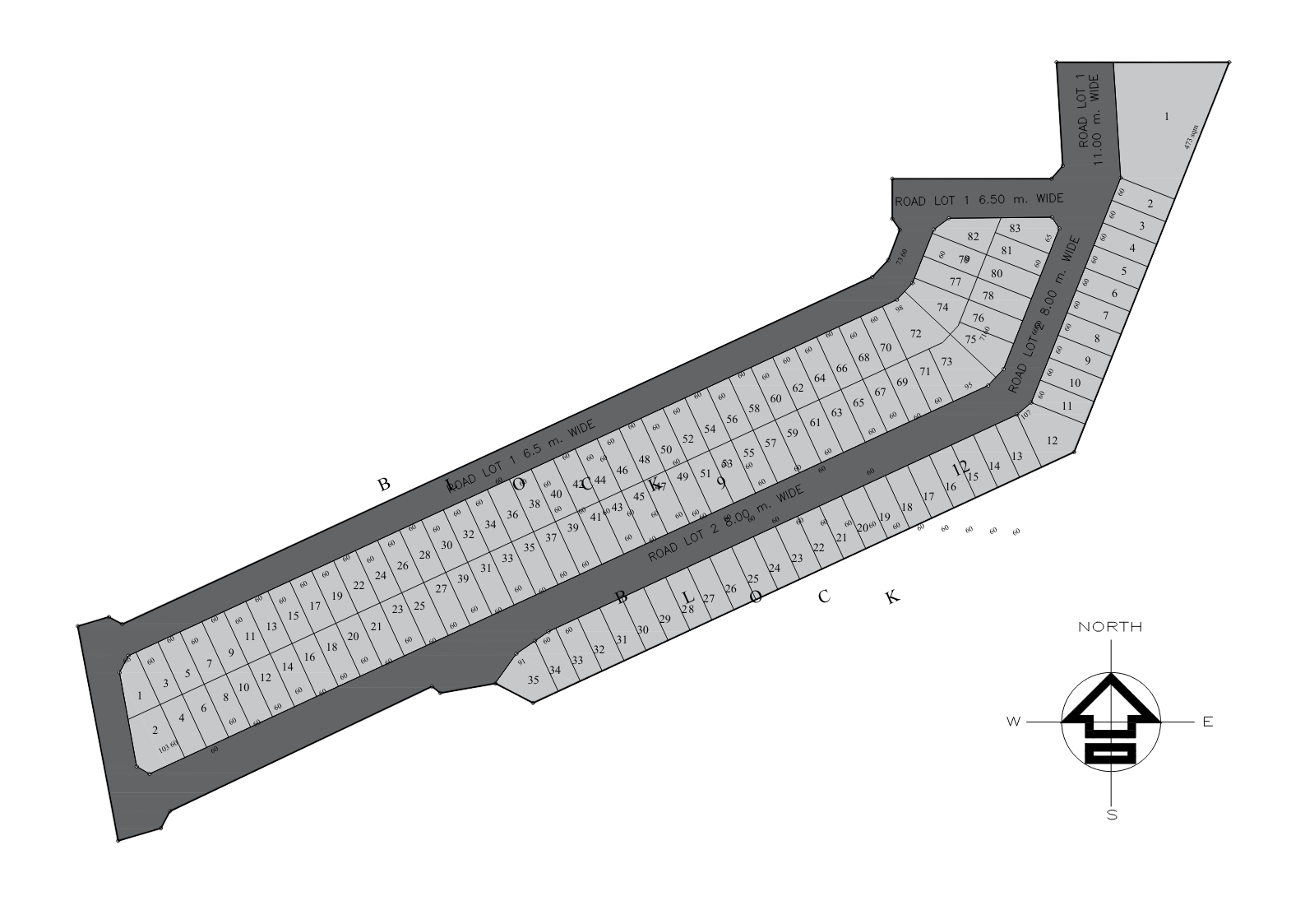 Lecordian Site Development Map