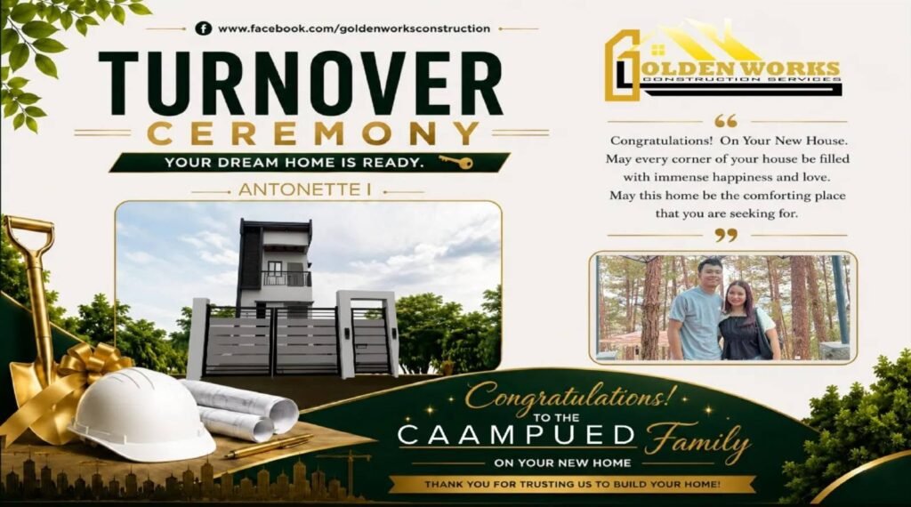 Home, Finally: The Caampued Family Steps Into Their Antonette I